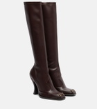 Etro Studded leather knee-high boots