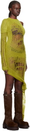 Rick Owens Yellow Spider Banana Sweater