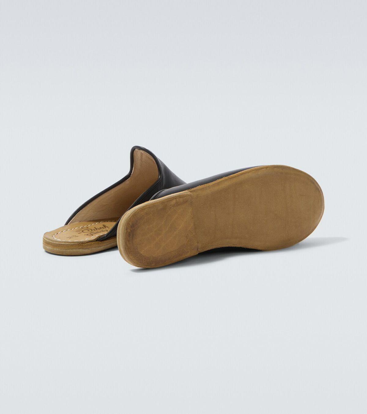 Sabah Baba leather mules