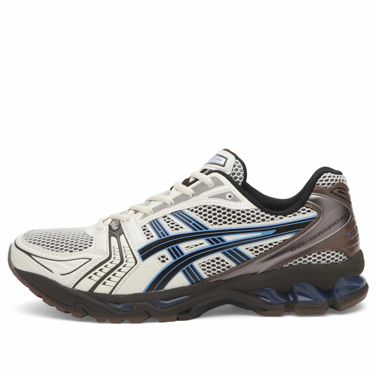 Asics Gel-Kayano 14 Sneakers in Cream/Blue Coast