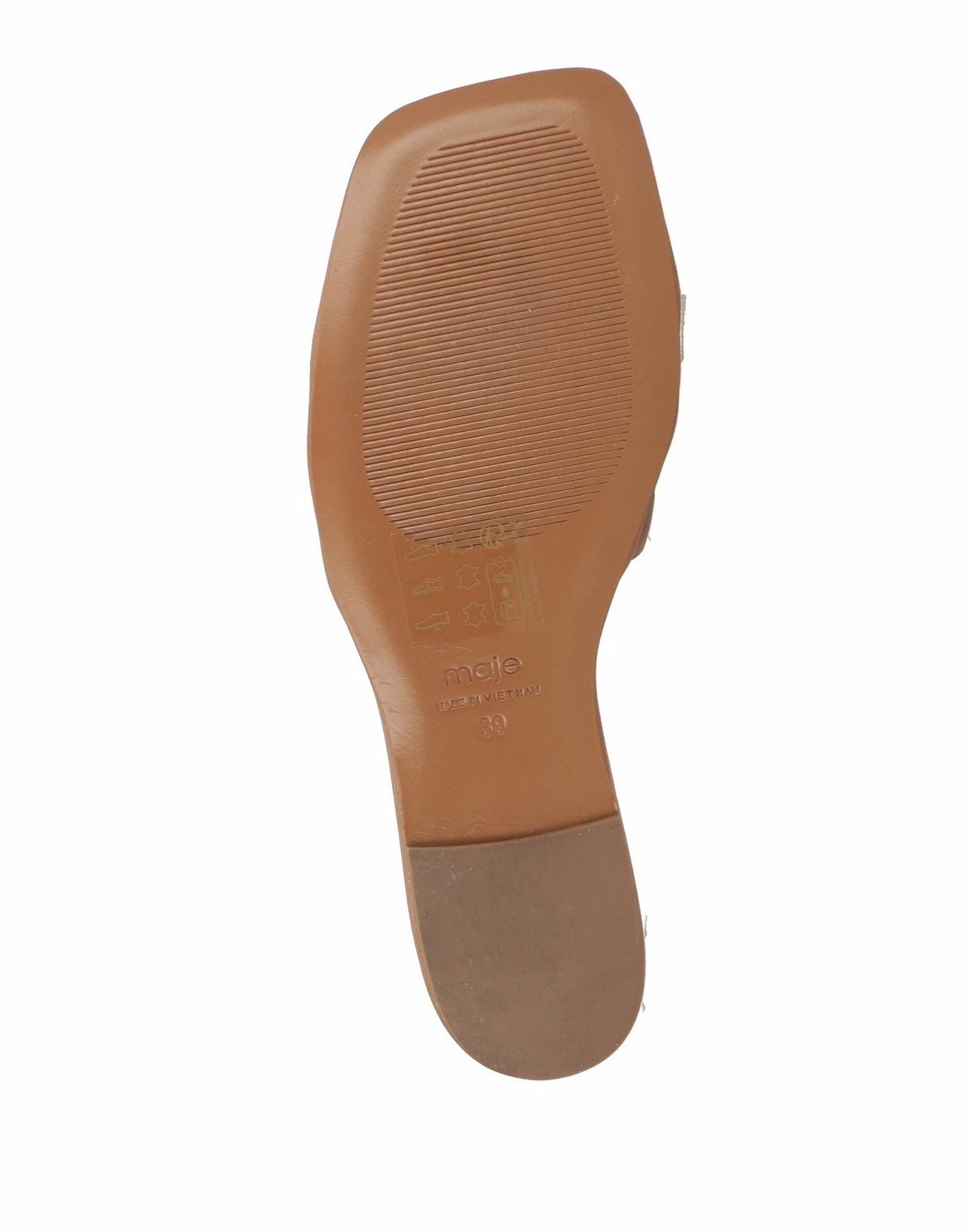 Maje Womens Sandals in Tan