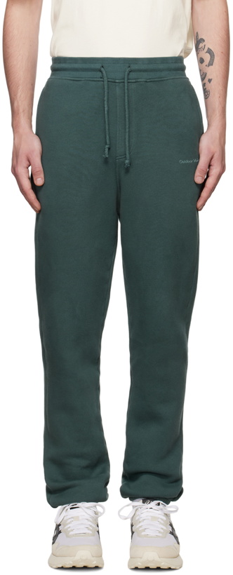 Photo: Outdoor Voices Green Organic Cotton Lounge Pants