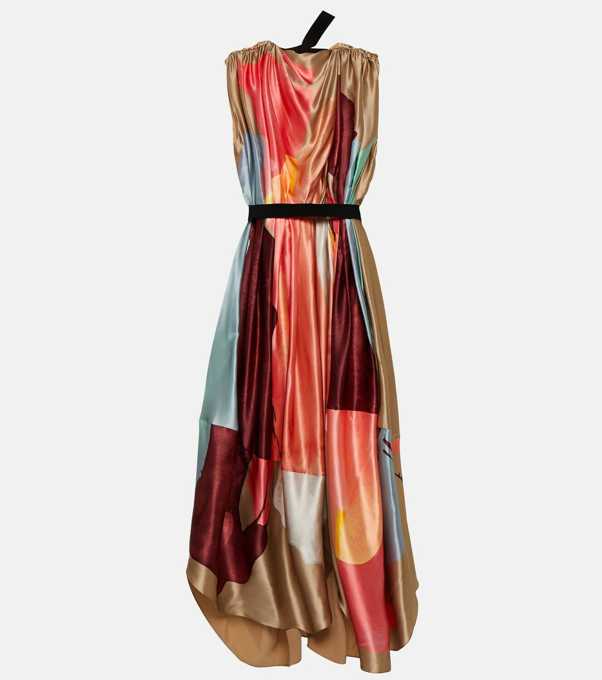 Roksanda Aldona silk satin maxi dress Roksanda