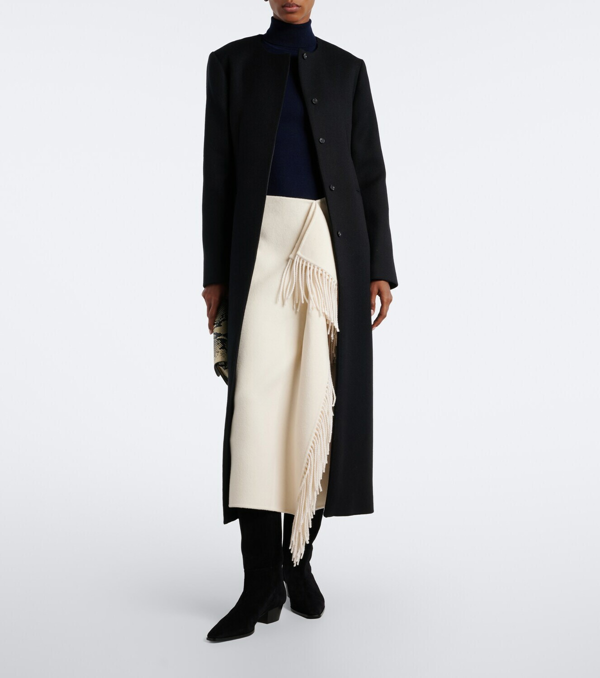 Aeyde Medea suede knee-high boots