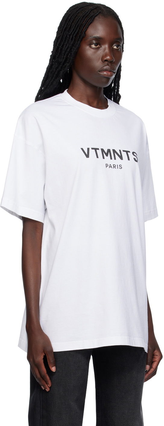 VTMNTS White Paris T-Shirt VTMNTS