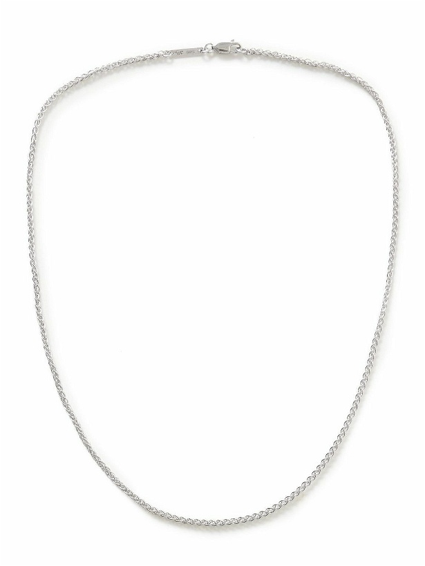 Photo: Tom Wood - Spike Rhodium-Plated Chain Necklace