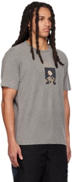 C.P. Company Gray Graphic T-Shirt