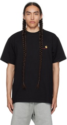 Carhartt Work In Progress Black American Script T-Shirt