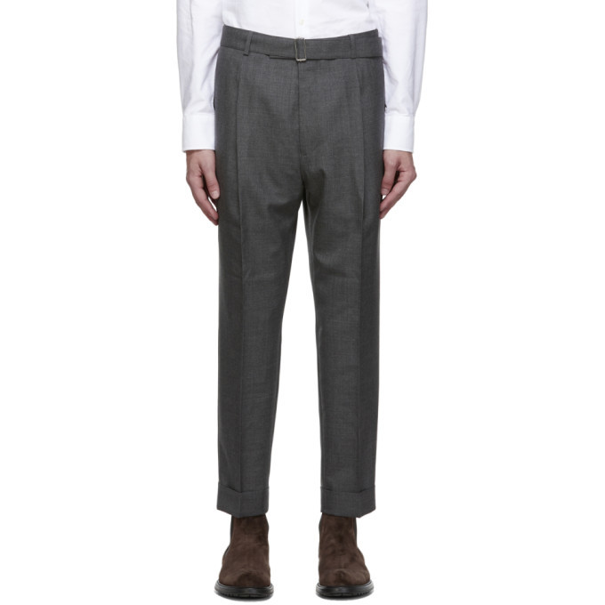Officine Generale Grey Tailored Pants