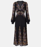 Etro Paisley midi dress