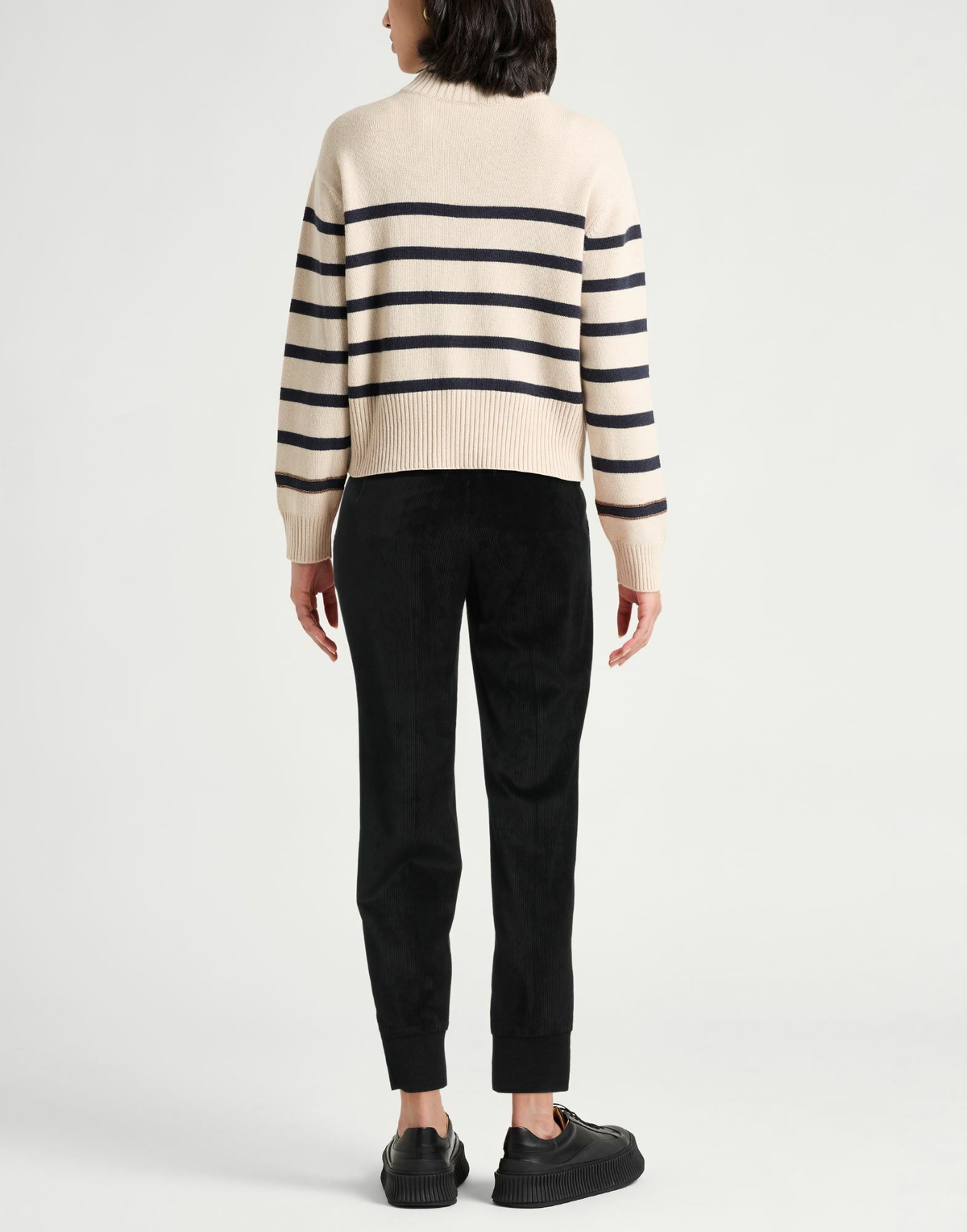 Peserico Womens Pants in Black