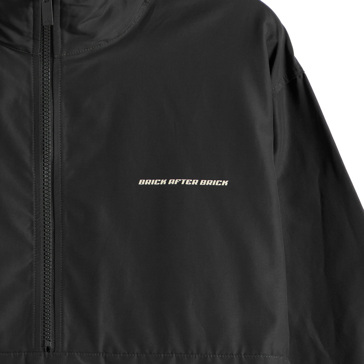Air Jordan x Nigel Sylvester Bike Half Zip Jacket in Black
