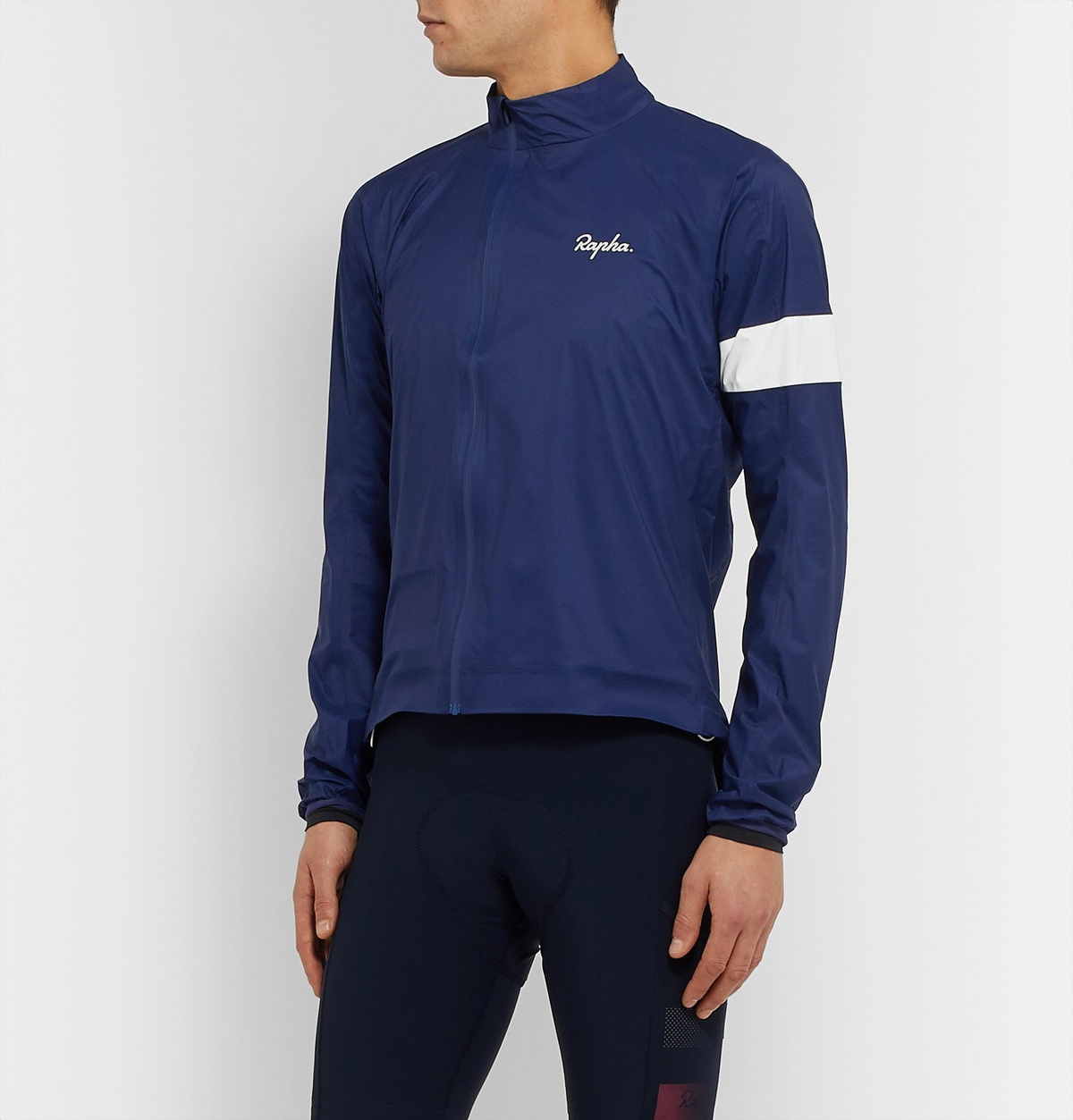 Rapha Core Rain II Nylon Cycling Jacket Blue Rapha