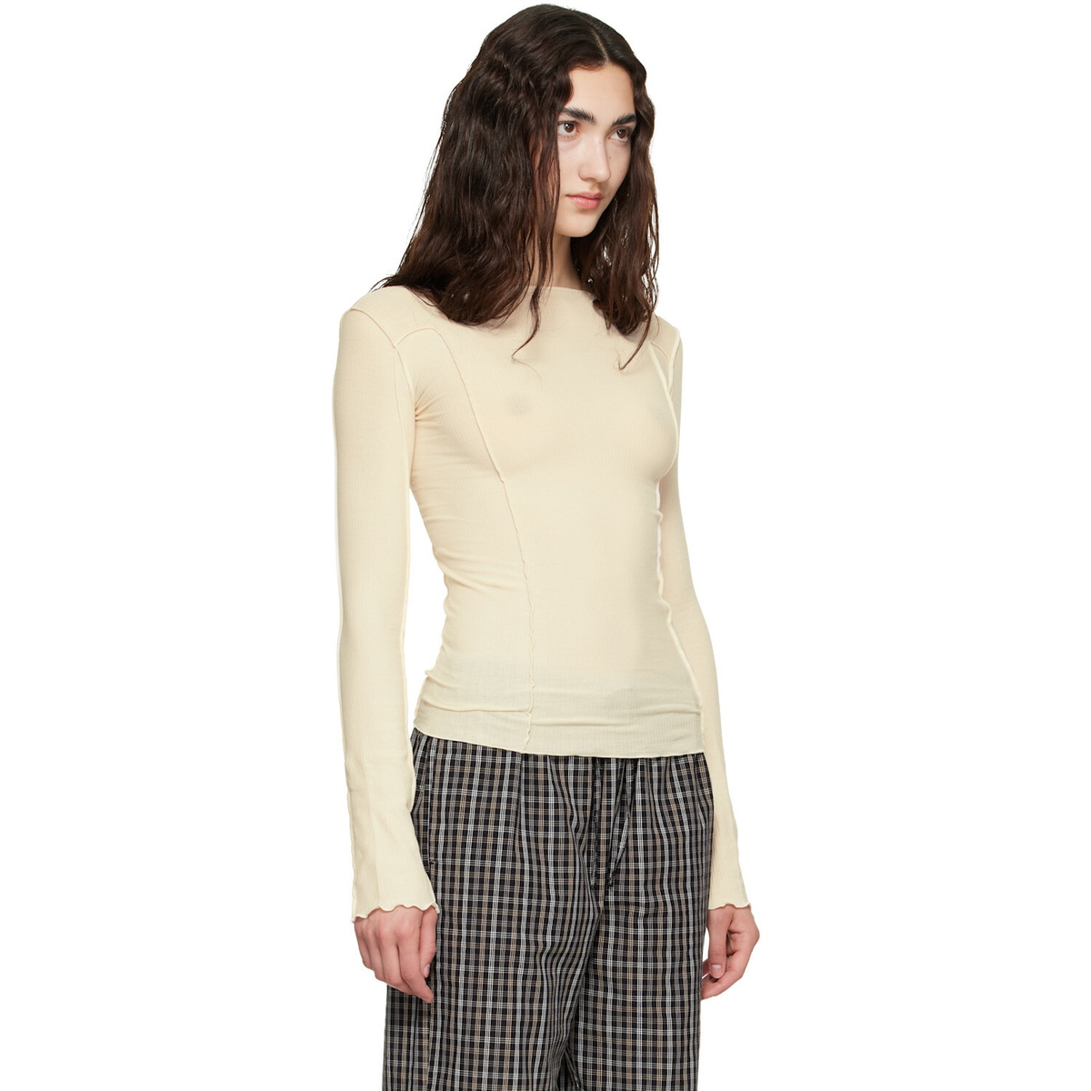 Baserange Off-White Omato Long Sleeve T-shirt