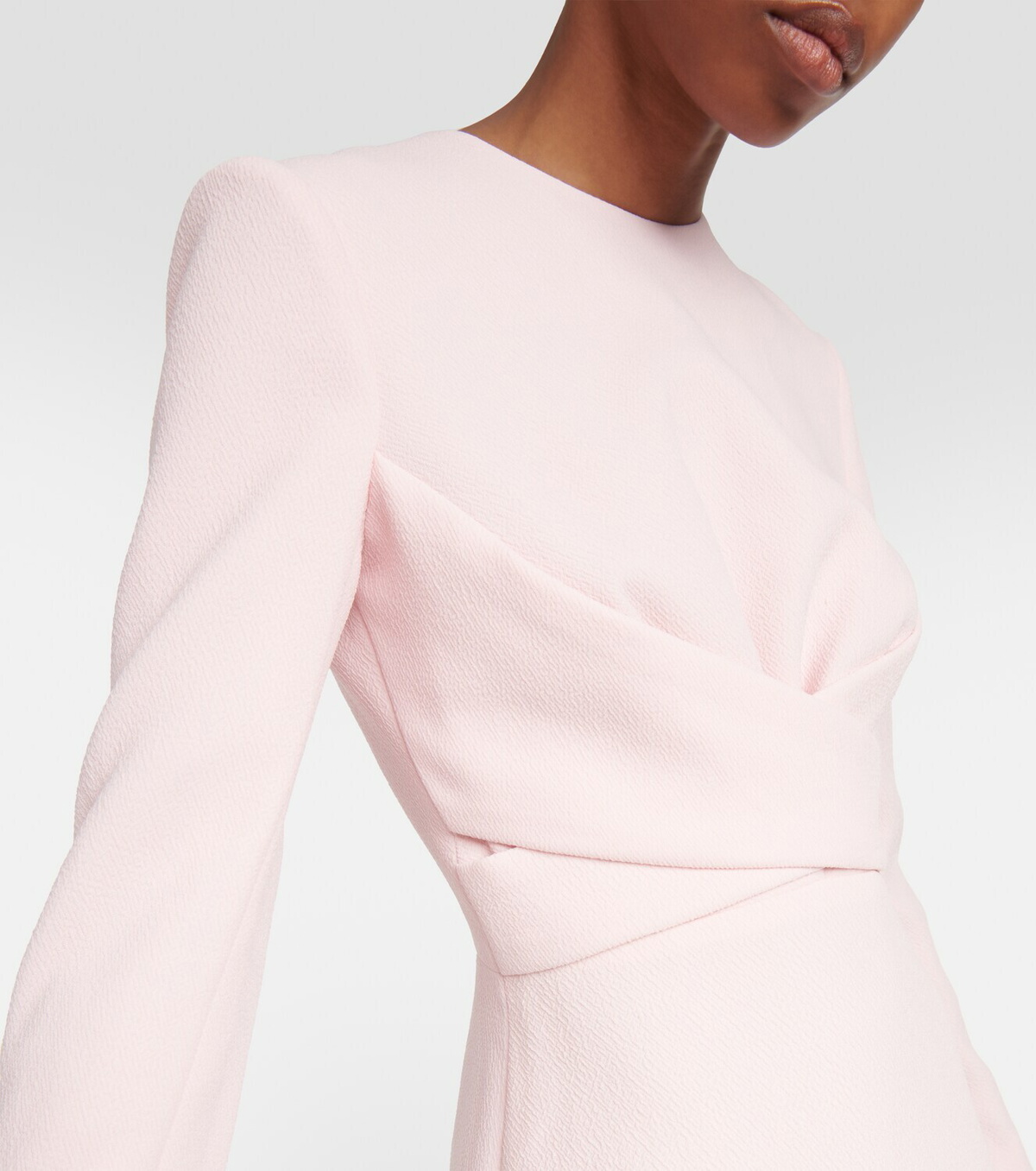 Emilia Wickstead Elta wrap crêpe midi dress Emilia Wickstead