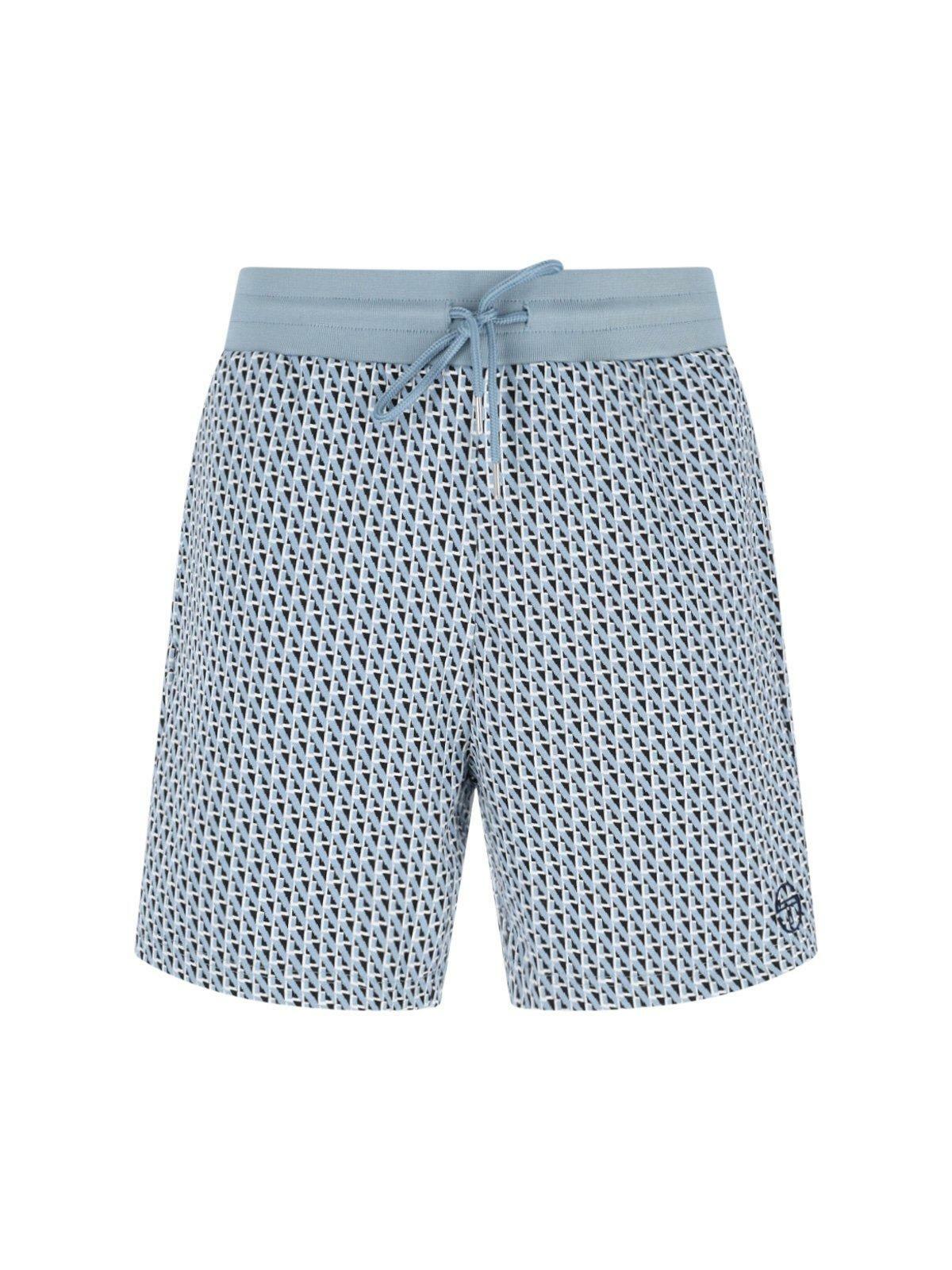 Sergio Tacchini Patterned Shorts