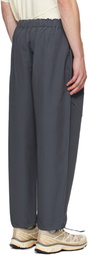 South2 West8 Gray Belted C.S Trousers