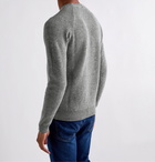 Incotex - Ribbed Virgin Wool Sweater - Gray