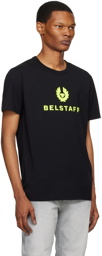 Belstaff Black & Yellow Crewneck T-Shirt