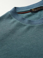 Loro Piana - Cashmere and Silk-Blend T-Shirt - Blue