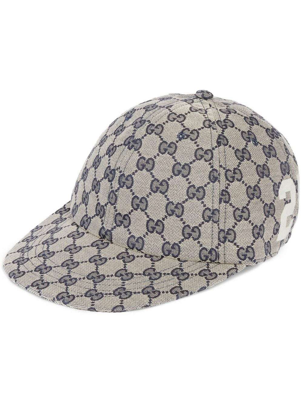 GUCCI - Gg Motif Cotton Baseball Cap Gucci