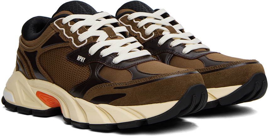 Heron Preston Brown Block Stepper Sneakers