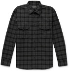 Filson - Alaskan Guide Checked Cotton-Flannel Shirt - Black