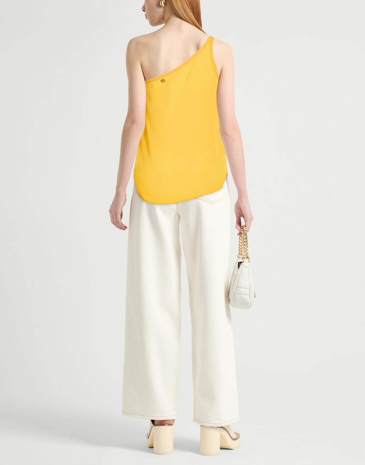 Manila Grace Womens Top Marigold