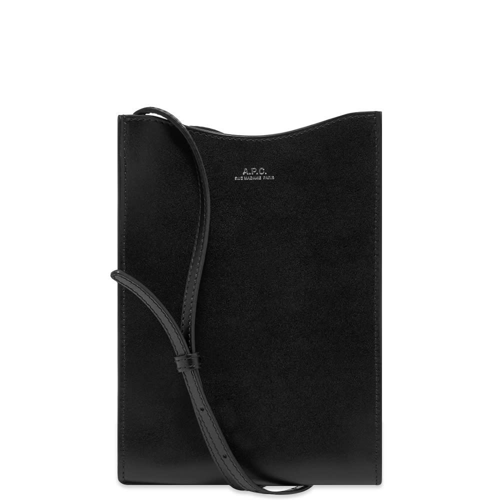 A.P.C. Jamie Leather Neck Pouch