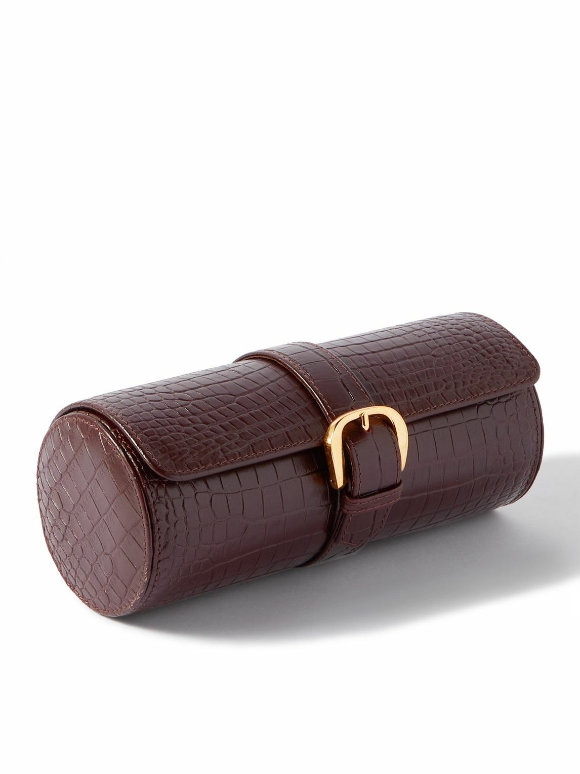 Photo: Rapport London - Croc-Effect Leather Watch Roll