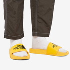 The North Face Men's Base Camp Slide III in Summit Gold/Black