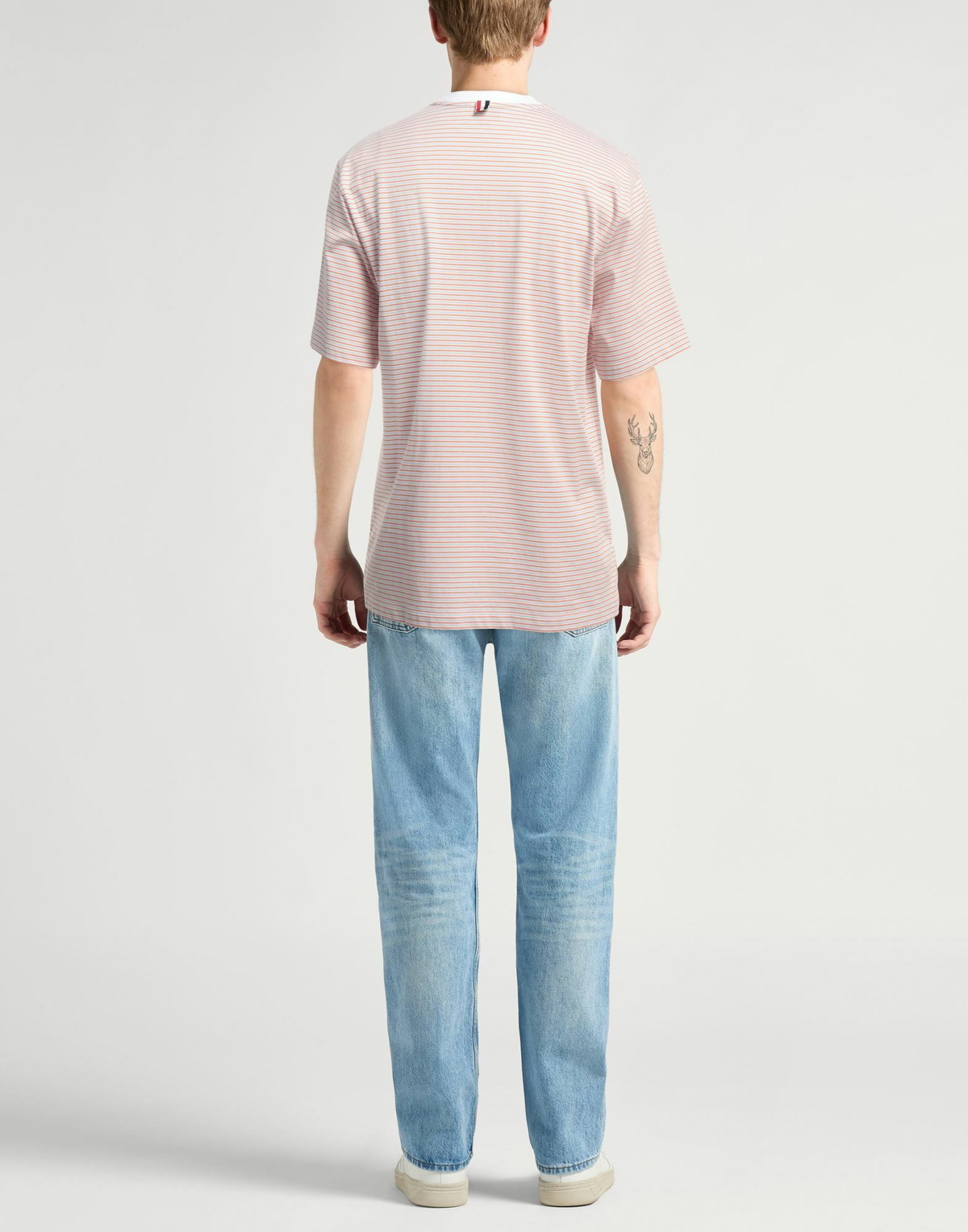 Thom Browne Mens T-shirt in Orange