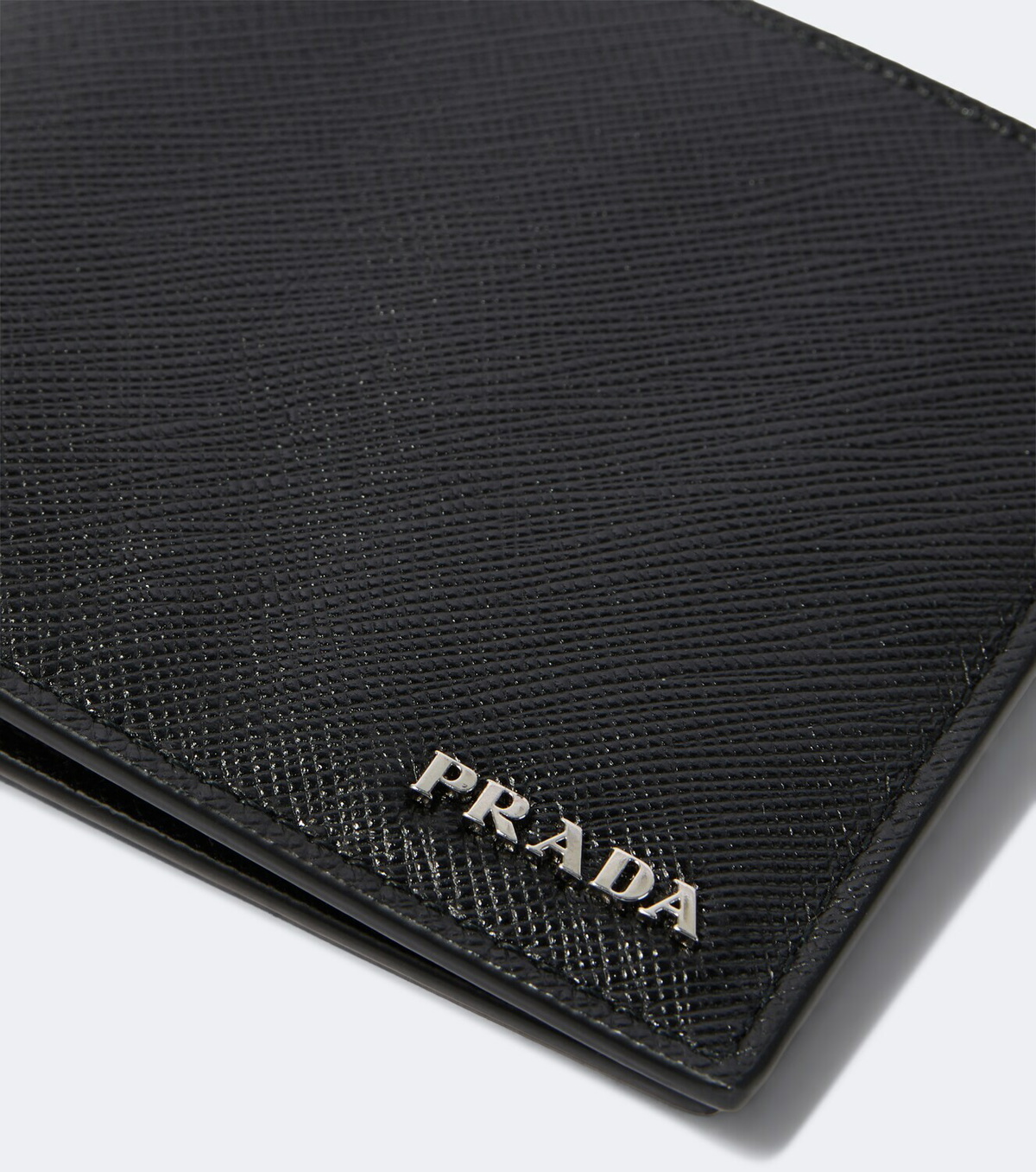 Prada Saffiano leather bifold wallet