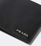 Prada Saffiano leather bifold wallet