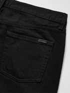 SAINT LAURENT - Straight-Leg Jeans - Black