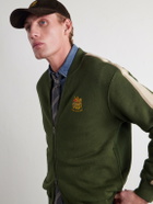 Aimé Leon Dore - St. George Logo-Embroidered Cotton-Dobby Corduroy Cap - Brown