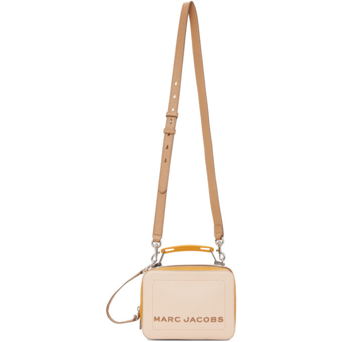 Marc jacobs box bag yellow hot sale