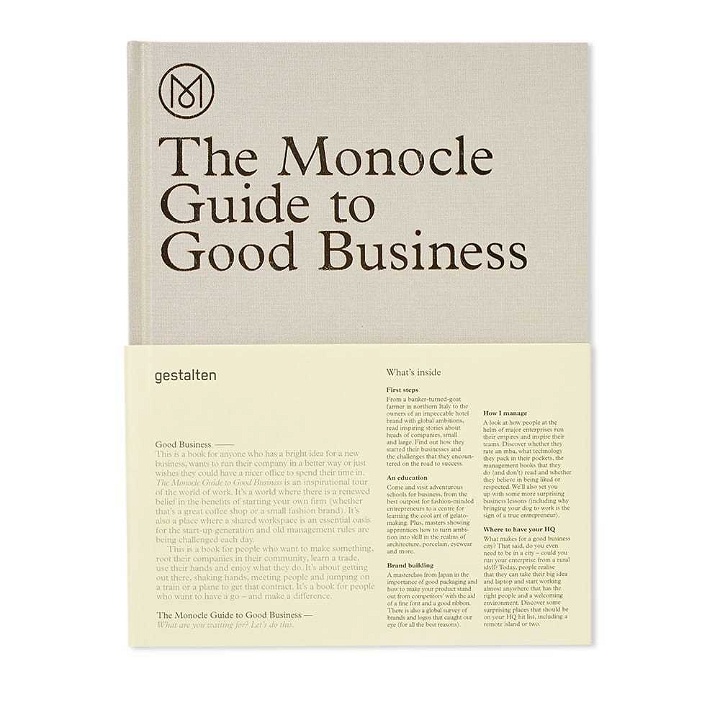 Photo: The Monocle Guide to Good Business