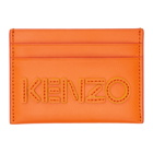 Kenzo Orange Kontrast Card Holder