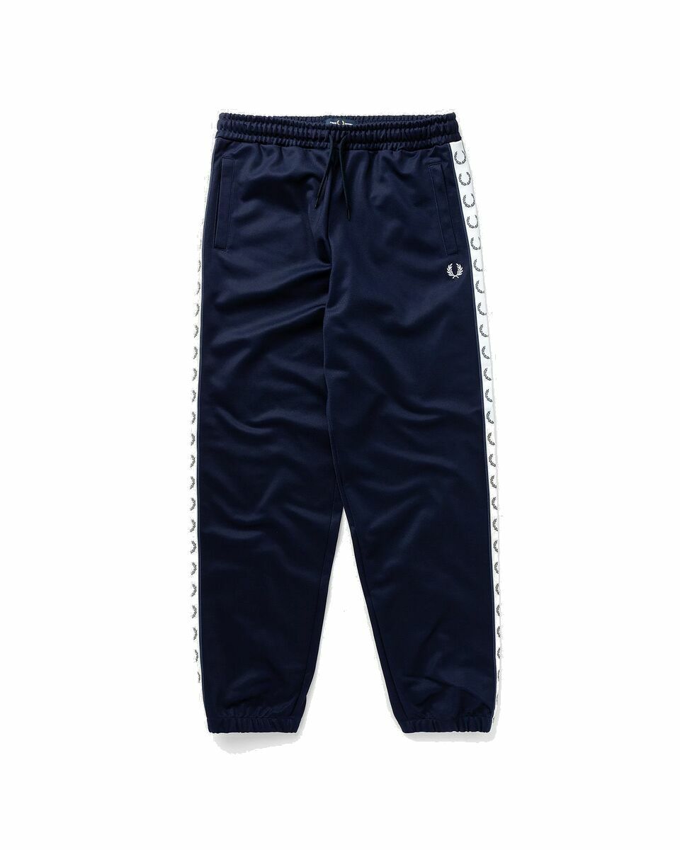 Photo: Fred Perry Taped Track Pant Blue - Mens - Track Pants