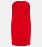 Stella McCartney Caped midi dress