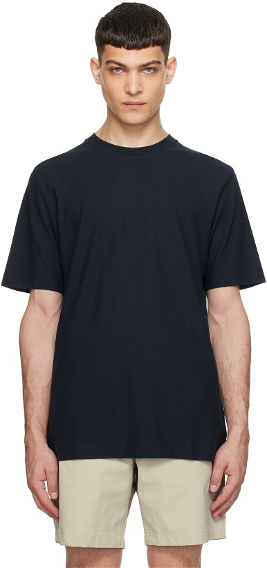 Photo: NORSE PROJECTS Navy Crewneck T-Shirt