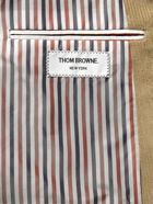 Thom Browne - Unstructured Wool-Trimmed Cotton-Corduroy Blazer - Neutrals