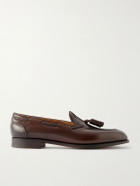 Edward Green - Belgravia Leather Loafers - Brown