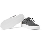 Fear of God - 101 Leather-Trimmed Suede Sneakers - Anthracite