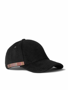 Paul Smith - Striped Grosgrain-Trimmed Wool-Felt Baseball Cap