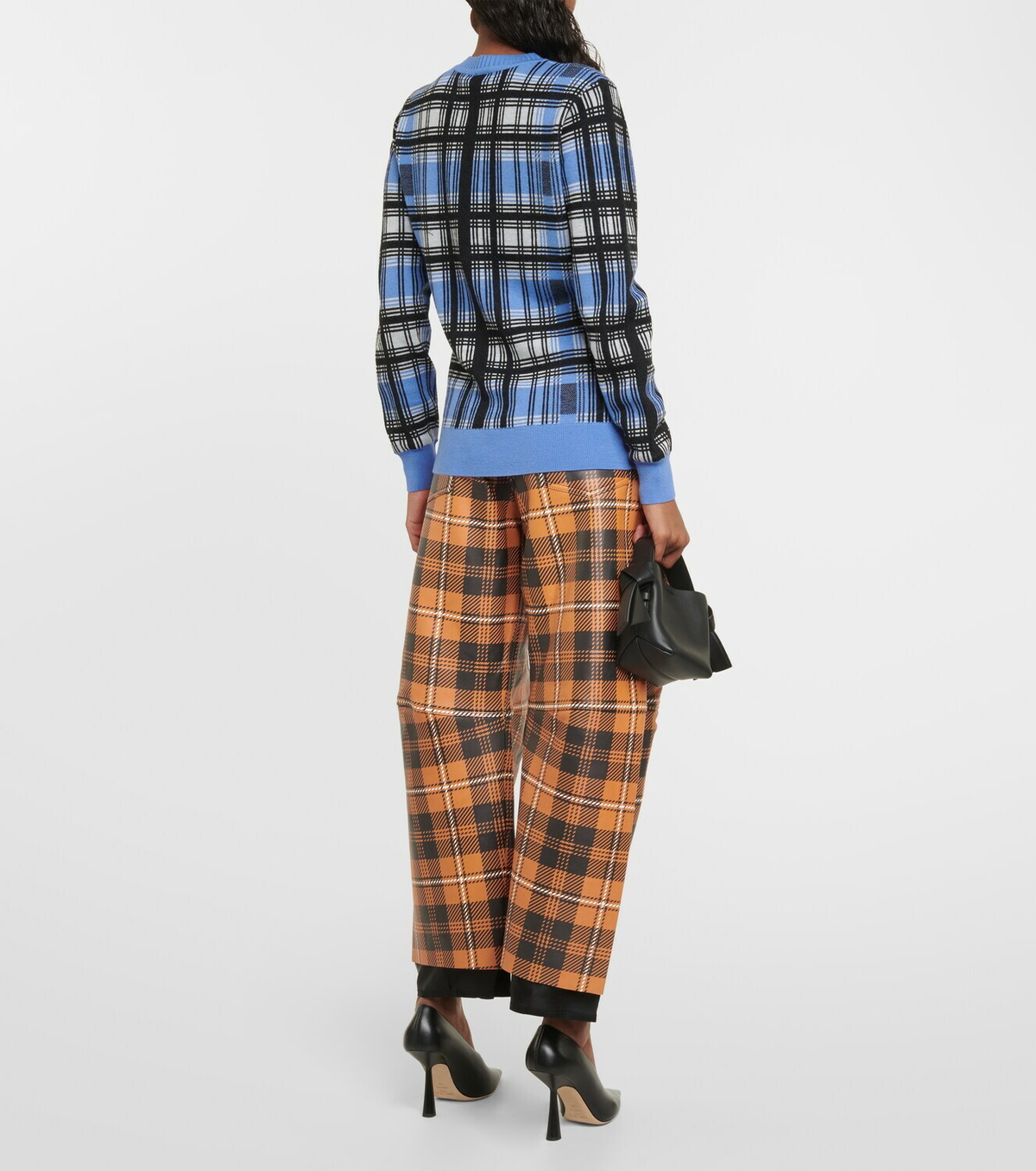 Dodo Bar Or Tessa checked wool sweater