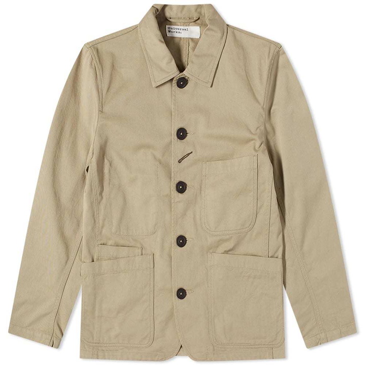 Photo: Universal Works Twill Bakers Jacket