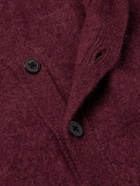 Kaptain Sunshine - Alpaca-Blend Cardigan - Burgundy