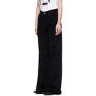 LU'U DAN BRUCE LEE x LỰU ĐẠN Black Motel Trousers